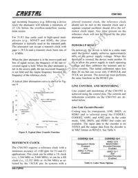 CS61583-IQ5Z Datasheet Page 13