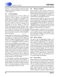 CS61584A-IQ5Z Datasheet Page 22