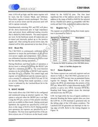 CS61584A-IQ5Z Datasheet Page 23