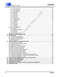 CS61884-IQZ Datasheet Page 4