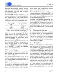 CS6422-CSZR Datasheet Page 12