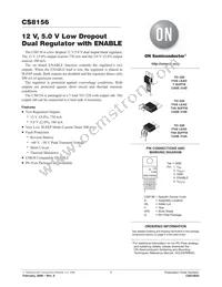 CS8156YTVA5G Datasheet Cover