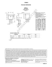 CS8221YDPR3G Datasheet Page 7