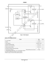 CS8281YDPR5 Datasheet Page 2