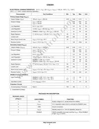 CS8391YDPR5 Datasheet Page 3