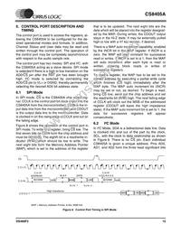 CS8405A-CZZ Datasheet Page 15