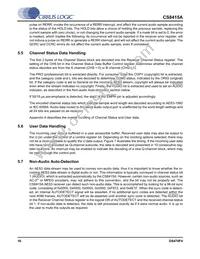 CS8415A-CSZ Datasheet Page 16