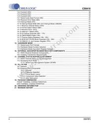 CS8416-DNZR Datasheet Page 4