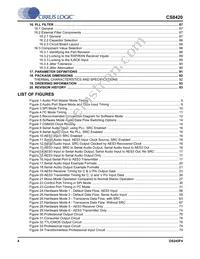 CS8420-DSZR Datasheet Page 4