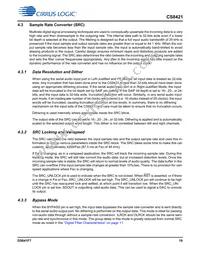 CS8421-EZZ Datasheet Page 19
