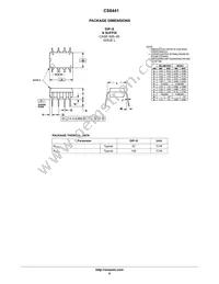 CS8441YN8 Datasheet Page 6