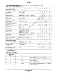 CS8481YDPR5 Datasheet Page 3