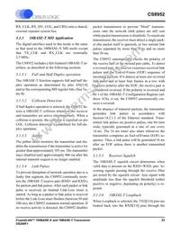 CS8952-IQZR Datasheet Page 23