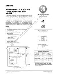 CS9202YDFR8G Datasheet Cover