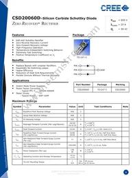 CSD20060D Datasheet Cover