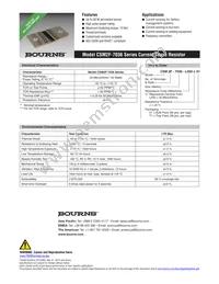 CSM2F-7036-L050J01 Datasheet Cover