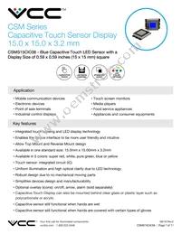 CSMS15CIC06 Datasheet Cover