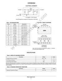CSPEMI306AG Datasheet Page 2