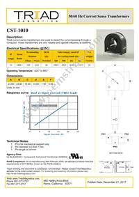 CST-1010-B Cover