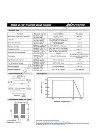 CST0612-FX-R005E Datasheet Page 2