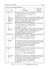 CSTNE8M00GH5L000R0 Datasheet Page 9