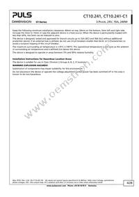 CT10.241-C1 Datasheet Page 4