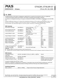 CT10.241-C1 Datasheet Page 13