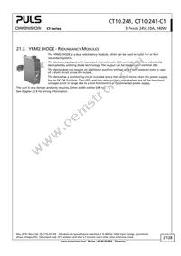 CT10.241-C1 Datasheet Page 21