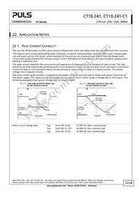 CT10.241-C1 Datasheet Page 22