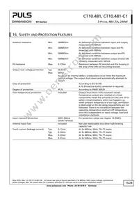 CT10.481 Datasheet Page 15