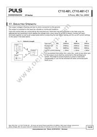 CT10.481 Datasheet Page 16