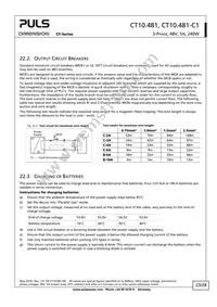 CT10.481 Datasheet Page 23