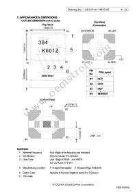 CT1612DB38400C0FLHA1 Datasheet Page 4