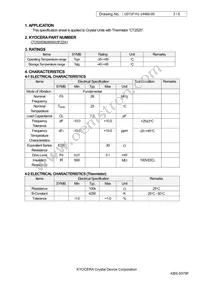 CT2520DB26000C0FZZA1 Datasheet Page 3