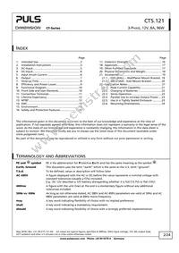 CT5.121 Datasheet Page 2