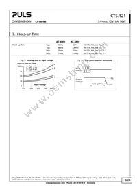 CT5.121 Datasheet Page 8