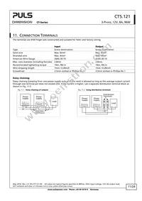 CT5.121 Datasheet Page 11