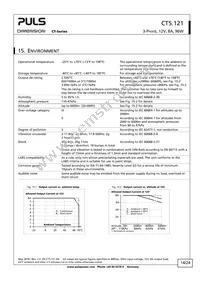 CT5.121 Datasheet Page 14