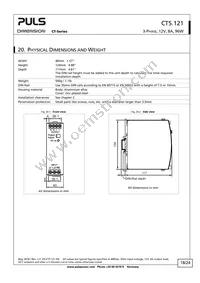 CT5.121 Datasheet Page 18