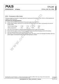 CT5.241 Datasheet Page 23