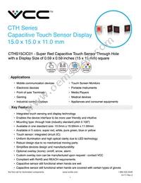 CTHS15CIC01ONOFF Datasheet Cover