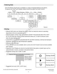 CTHS15CIC01ONOFF Datasheet Page 2