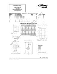 CTLDM8120-M621H TR Datasheet Page 2