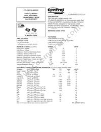 CTLDM8120-M832DS TR Datasheet Cover