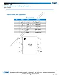 CTS100ELT23TG Datasheet Page 3