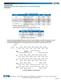 CTSLVEL16VRNNG Datasheet Page 2