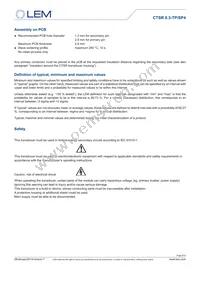 CTSR 0.3-TP/SP4 Datasheet Page 9