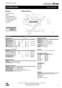 CU16025-UW6J Datasheet Cover