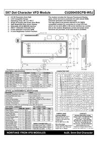 CU20045SCPB-W5J Datasheet Cover