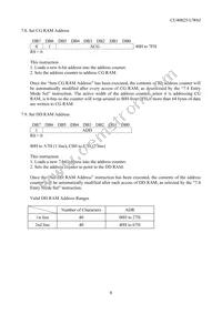 CU40025-UW6J Datasheet Page 9